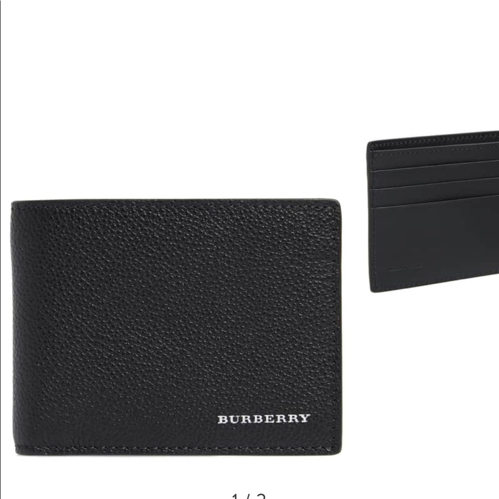 Black men’s Burberry Wallet NWT